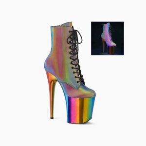 Flamingo-1020RC-REFL Rainbow 8-inches Size 8